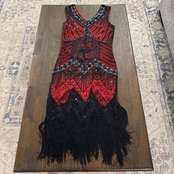 Sequin Flapper Dress - Picture 1 of 11